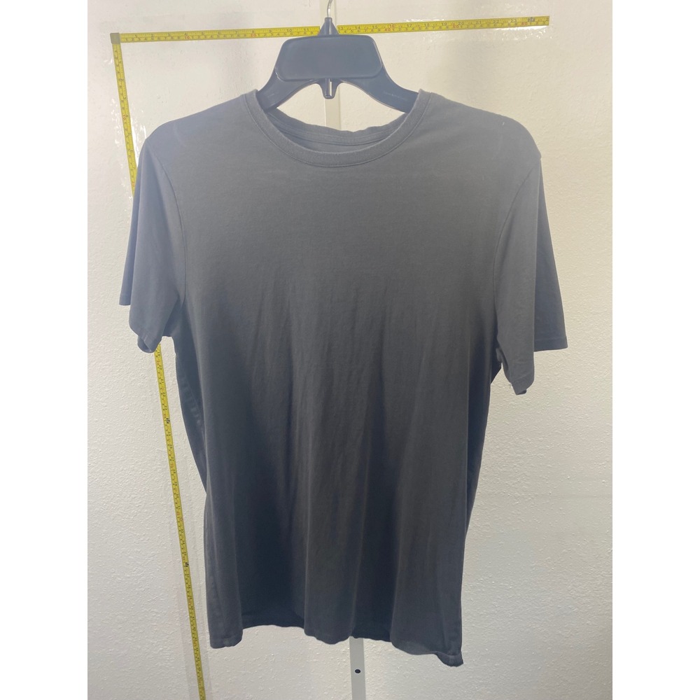 Apt. 9 Men Charcoal Gray Short Sleeve Crewneck T-Shirt Size Small Stretch Cotton